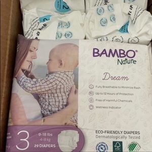 Baby wipe samples